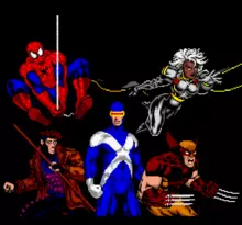 Image n° 3 - screenshots  : Spider-Man and the X-Men in Arcade's Revenge